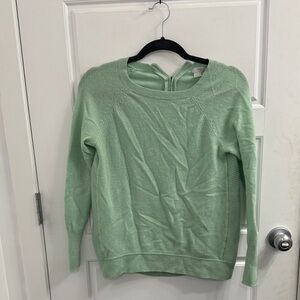 Halogen‎ Mint Green 100% Cashmere Sweater Size Small